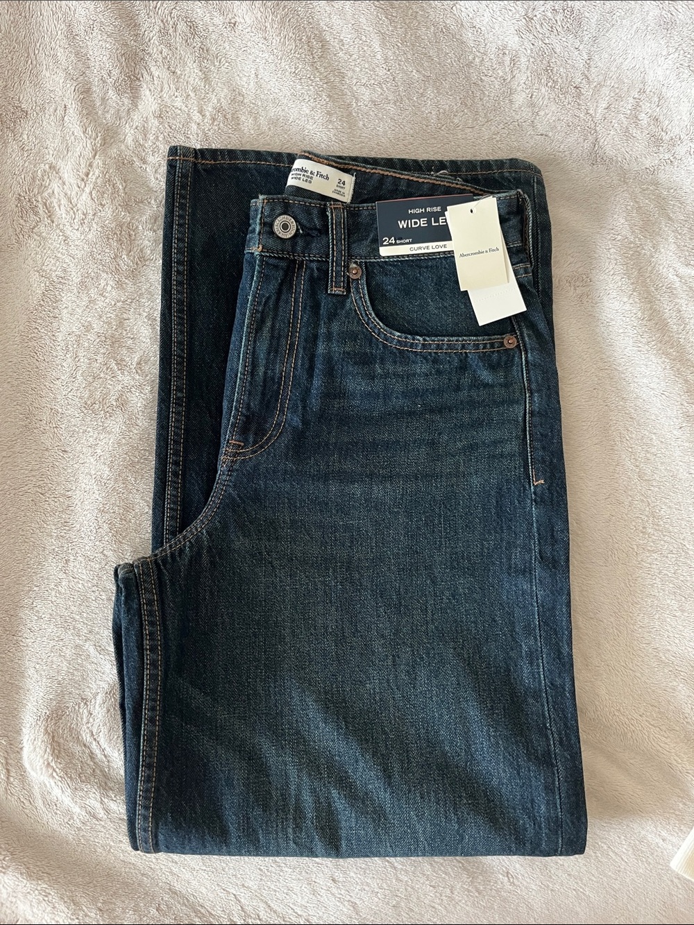 Abercrombie & Fitch Wide Leg Jean